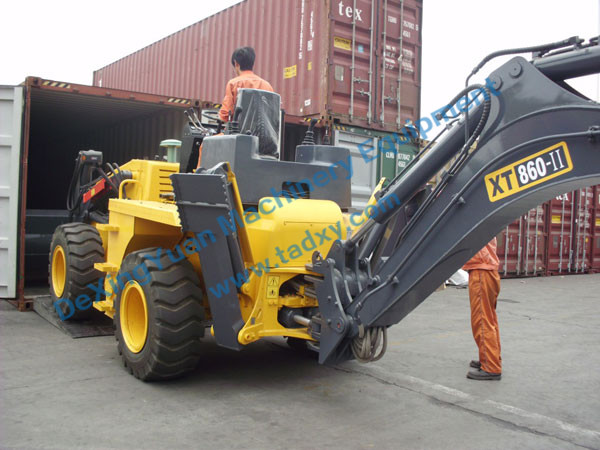 c鿴ԔϢ}Backhoe loader packing xΔ1506